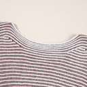  Love Kuza - Coffeehouse Calm Striped Sweater