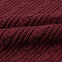  Love Kuza - Mulberry Luxe Cable Sweater