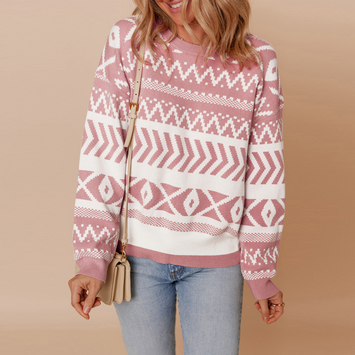 Love Kuza - Blush Alpine Dream Sweater