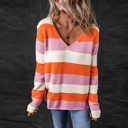  Love Kuza - Sunset Sorbet Stripe Sweater