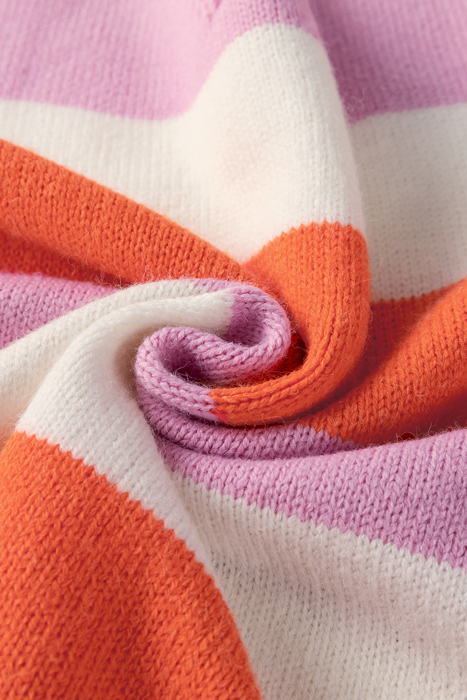 Love Kuza - Sunset Sorbet Stripe Sweater