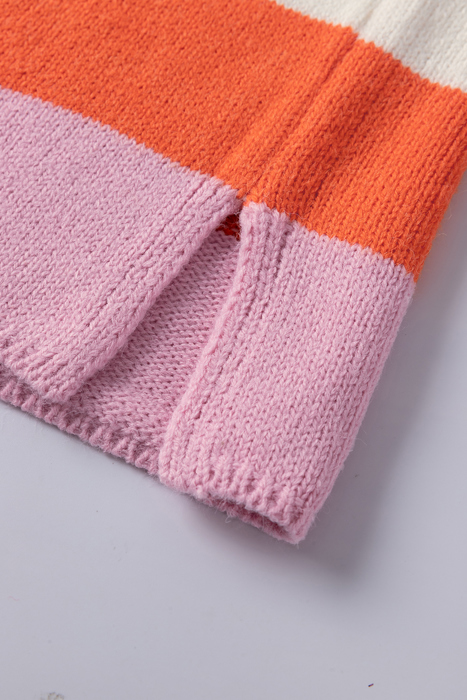 Love Kuza - Sunset Sorbet Stripe Sweater