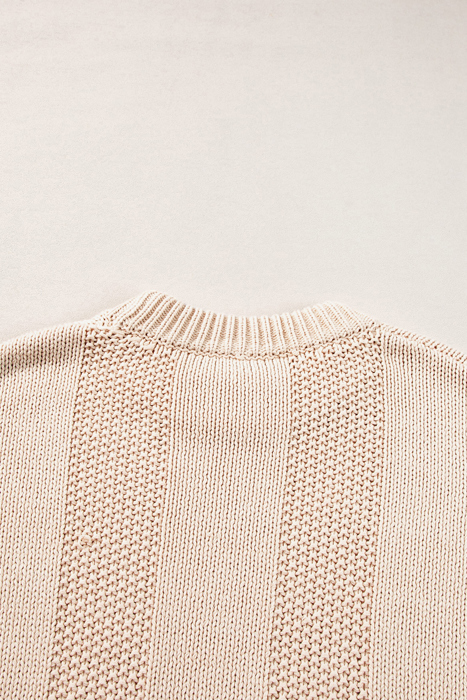 Love Kuza - Soft Sands Textured Sweater