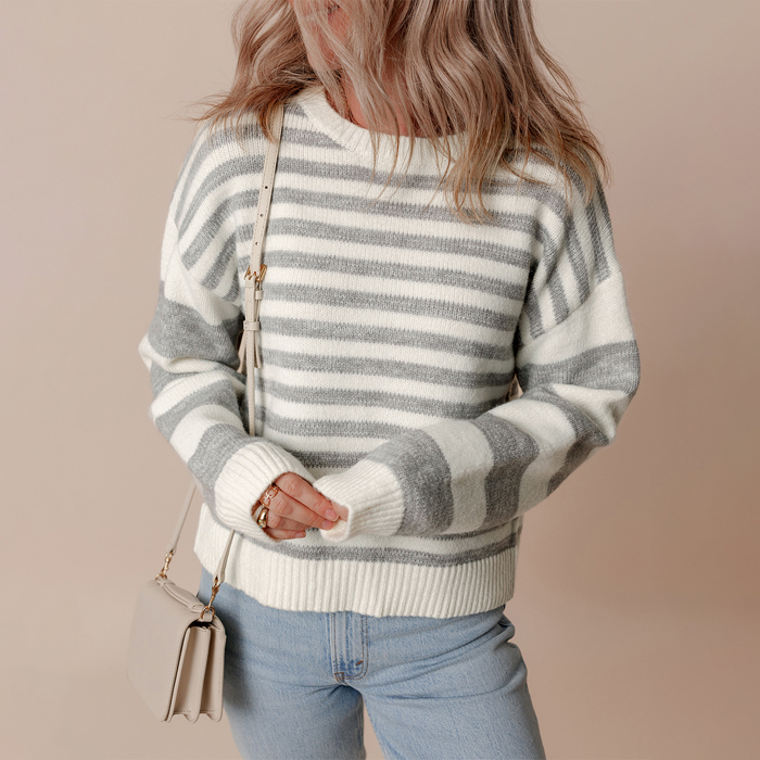 Love Kuza - Silver Mist Weekend Sweater