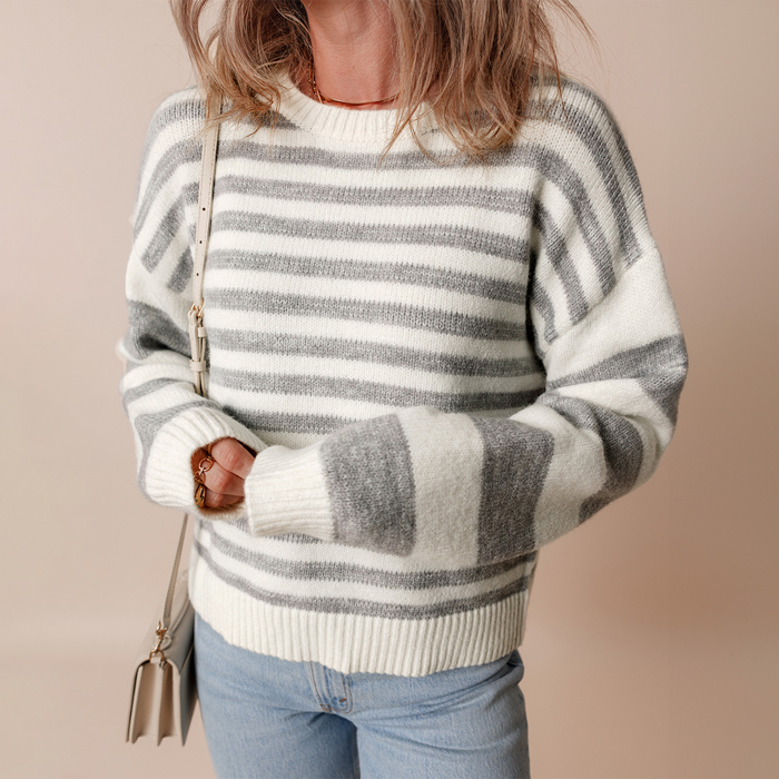 Love Kuza - Silver Mist Weekend Sweater