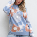  Love Kuza - Cloud Blossom Knit Sweater