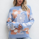  Love Kuza - Cloud Blossom Knit Sweater