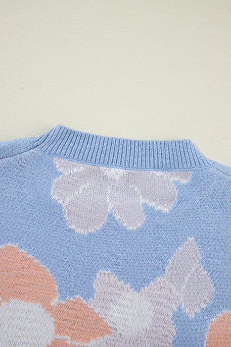 Love Kuza - Cloud Blossom Knit Sweater