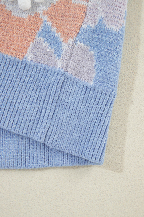 Love Kuza - Cloud Blossom Knit Sweater