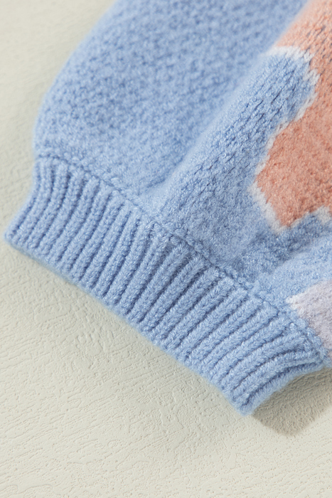 Love Kuza - Cloud Blossom Knit Sweater