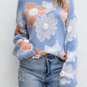  Love Kuza - Cloud Blossom Knit Sweater
