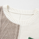  Love Kuza - Sage Trail Colorblock Sweater