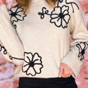  Love Kuza - Wildflower Sketch Sweater
