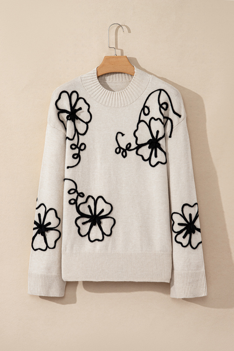 Love Kuza - Wildflower Sketch Sweater