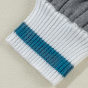  Love Kuza - Varsity Charm Cable Knit Sweater