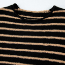  Love Kuza - Timeless Striped Knit Pullover Sweater