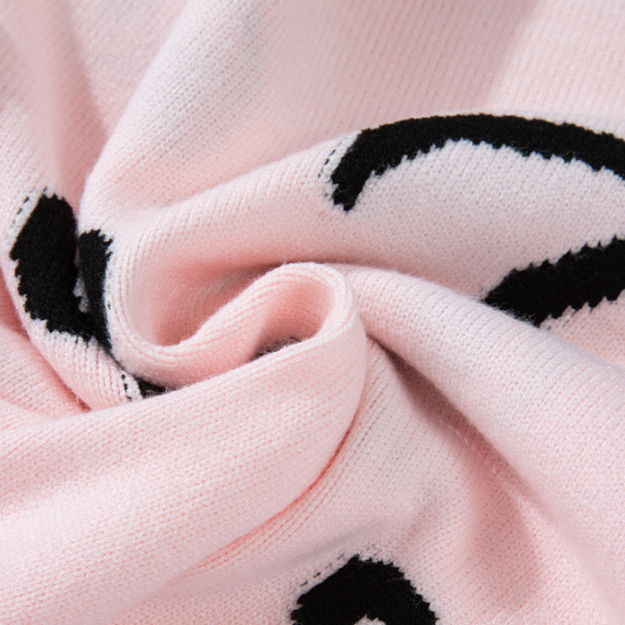 Love Kuza - Sweet Bow Charm Knit Sweater