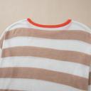  Love Kuza - Autumn Glow Stripe Light Sweater