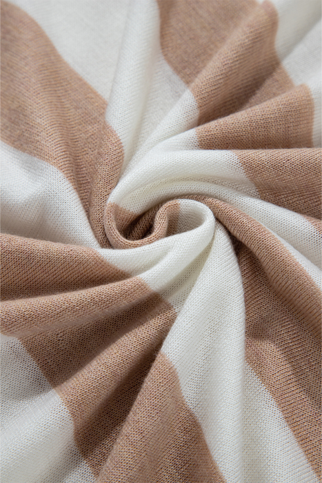 Love Kuza - Autumn Glow Stripe Light Sweater