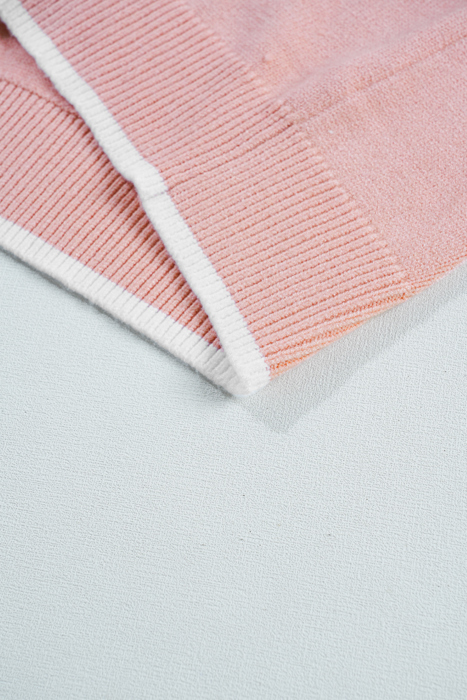 Love Kuza - Rosy Ruffle & Bow Knit Sweater