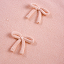  Love Kuza - Rosy Ruffle & Bow Knit Sweater
