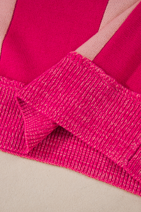 Love Kuza - Bubble Pop Check Knit Sweater