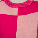  Love Kuza - Bubble Pop Check Knit Sweater