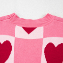  Love Kuza - Sweetheart Checkered Knit