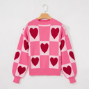  Love Kuza - Sweetheart Checkered Knit