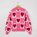  Love Kuza - Sweetheart Checkered Knit