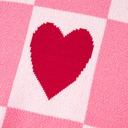  Love Kuza - Sweetheart Checkered Knit