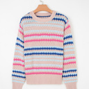  - Sunset Coast Striped Knit Sweater