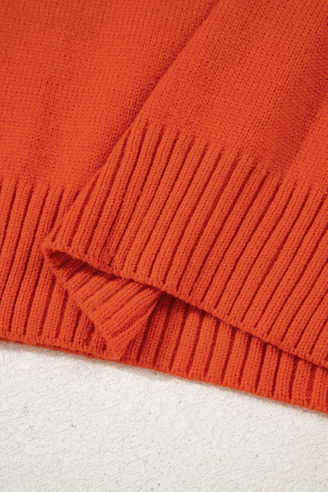 Love Kuza - Rustic Charm V-Neck Sweater