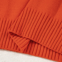  Love Kuza - Rustic Charm V-Neck Sweater