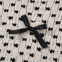  Love Kuza - Sweet Bow Symphony Knit Sweater