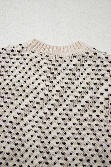 Love Kuza - Sweet Bow Symphony Knit Sweater