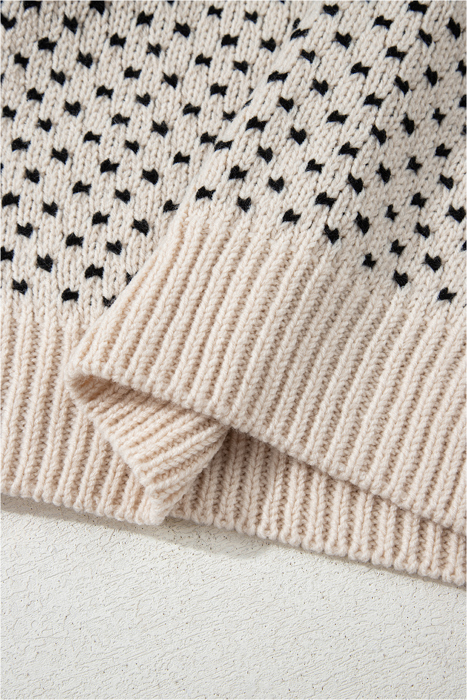 Love Kuza - Sweet Bow Symphony Knit Sweater