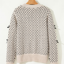  Love Kuza - Sweet Bow Symphony Knit Sweater