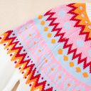  Love Kuza - Frosted Horizon Fair Isle Sweater