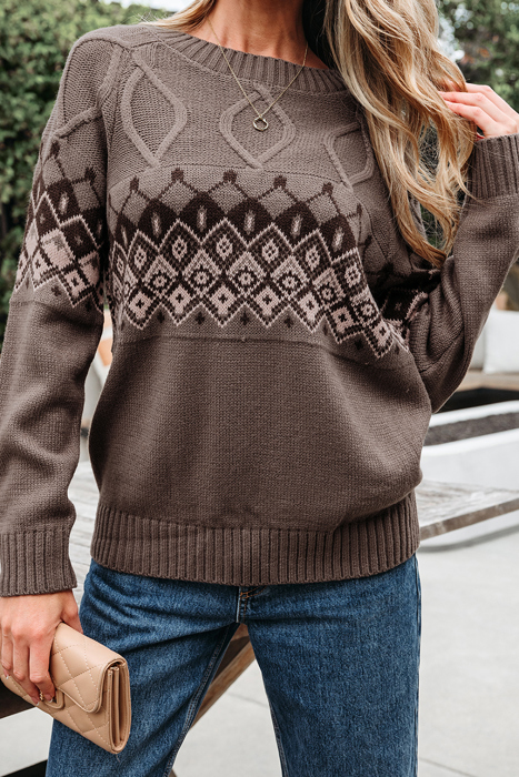 Love Kuza - Alpine Whisper Knit Sweater