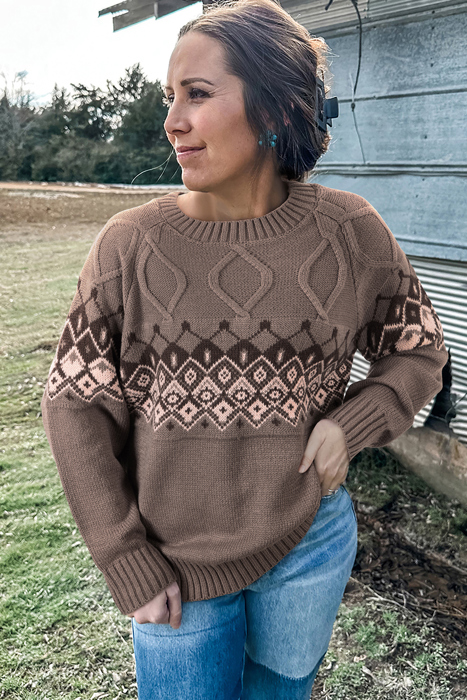 Love Kuza - Alpine Whisper Knit Sweater