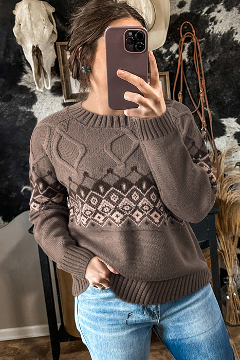 Love Kuza - Alpine Whisper Knit Sweater