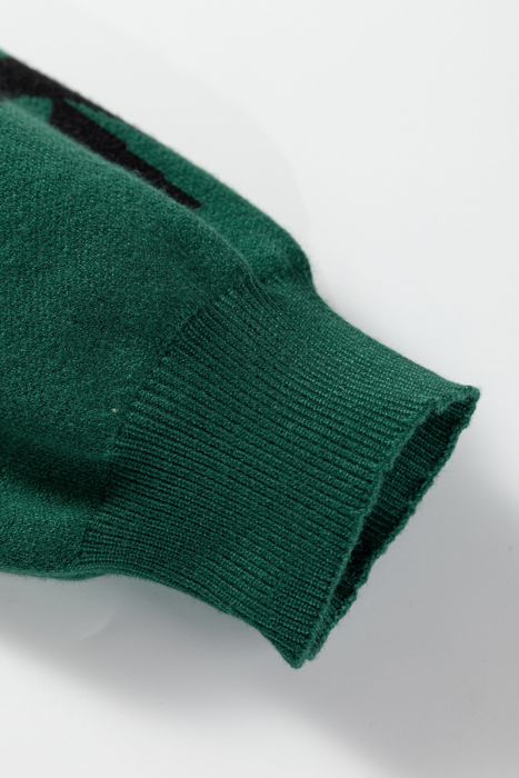 Love Kuza - Velvet Bow Holiday Sweater