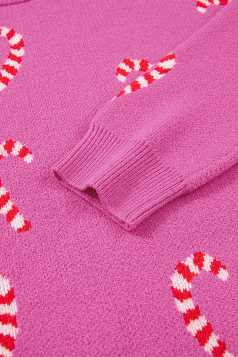 Love Kuza - Candy Cane Crush Sweater