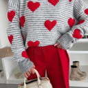  Love Kuza - Heartstrings Striped Knit