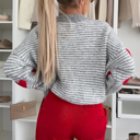  Love Kuza - Heartstrings Striped Knit