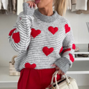  Love Kuza - Heartstrings Striped Knit