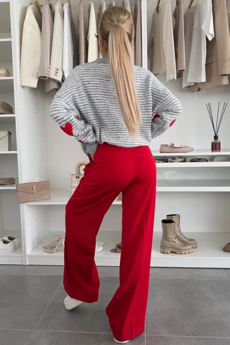 Love Kuza - Heartstrings Striped Knit