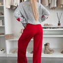  Love Kuza - Heartstrings Striped Knit