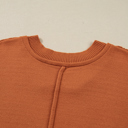  Love Kuza - Autumn Ember Colorblock Sweater